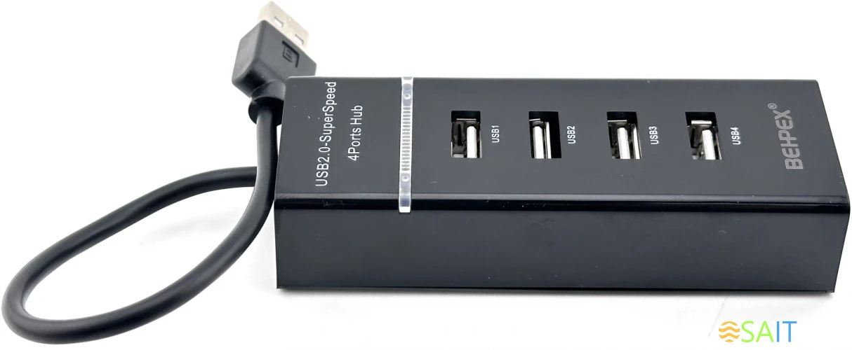 Разветвитель USB 2.0 BPH-920 4порт. черный