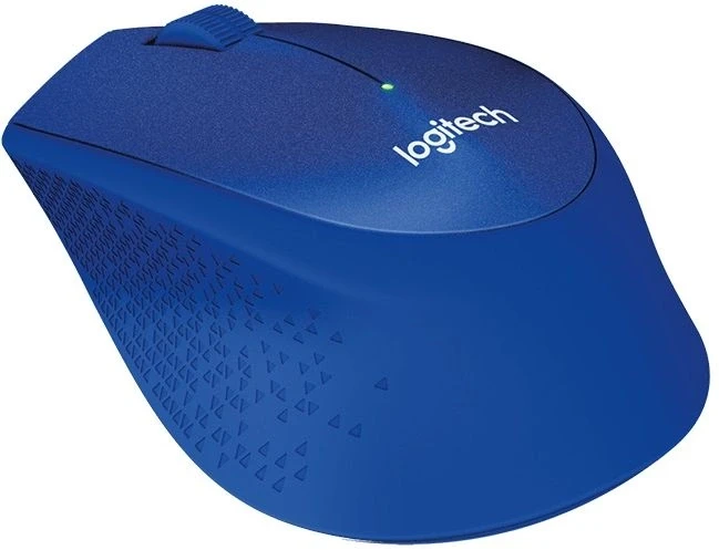 Мышь Logitech M330 Silent Plus синий оптическая 1000dpi silent беспров. USB 2but (910-004925)