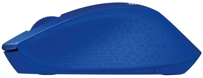 Мышь Logitech M330 Silent Plus синий оптическая 1000dpi silent беспров. USB 2but (910-004925)