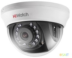Камера видеонаблюдения аналоговая HiWatch DS-T101 2.8-2.8мм HD-TVI цв. корп.:белый (DS-T101 (2.8 MM))