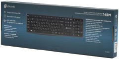 Клавиатура Оклик 145M черный USB (1659983) кабель 1.85м