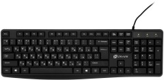 Клавиатура Оклик 145M черный USB (1659983) кабель 1.85м