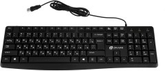 Клавиатура Оклик 145M черный USB (1659983) кабель 1.85м