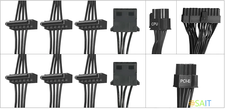 Блок питания Digma ATX 450W DPSU-450W-WH 80+ white (20+4pin) APFC 120mm fan 6xSATA RTL