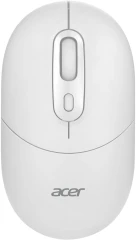 Мышь Acer OMR301 белый оптическая 1600dpi беспров. BT/Radio USB 4but (ZL.MCECC.01U)