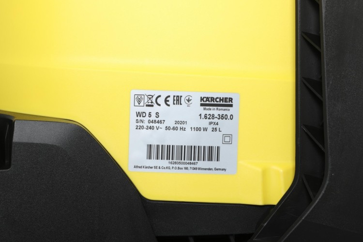 Строительный пылесос Karcher 1.628-350.0