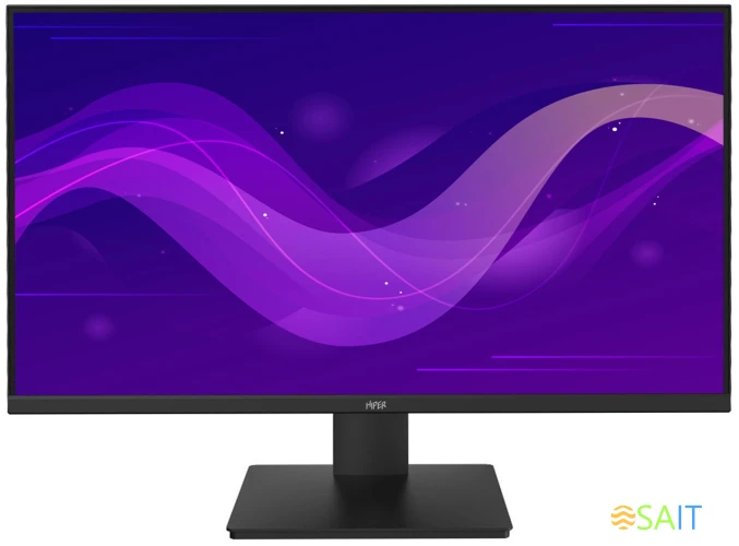 Монитор Hiper 27" EasyView KB2718HVDC2U2SV черный IPS LED 5ms 16:9 HDMI M/M матовая 250cd 178гр/178гр 1920x1080 75Hz FreeSync VGA DP FHD USB 5.25кг