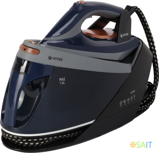 Парогенератор Vitek Metropolis 2430-VT-01 2400Вт синий/черный