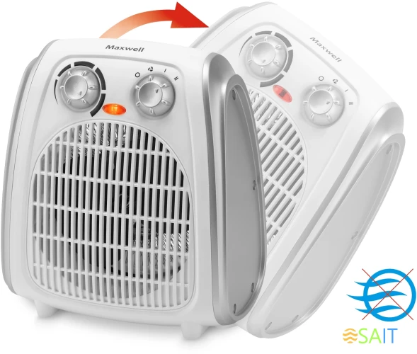 Тепловентилятор Maxwell MW-3458 2000Вт белый