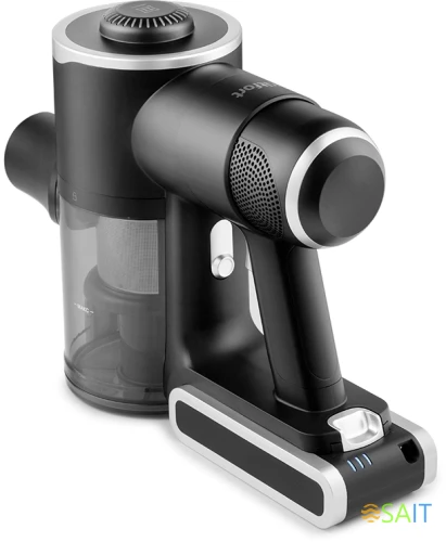 Пылесос ручной Kitfort КТ-5123 350Вт черный/серебристый