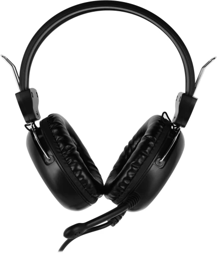 Наушники с микрофоном A4Tech HS-30 черный 2м мониторные оголовье