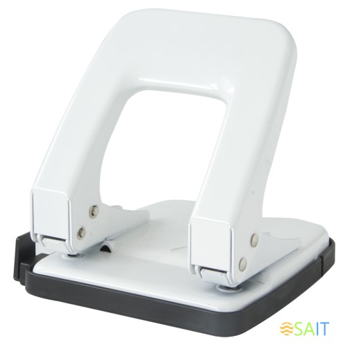 Дырокол Deli E0138 макс.:35лист. металл ассорти отв.:2 с линейкой