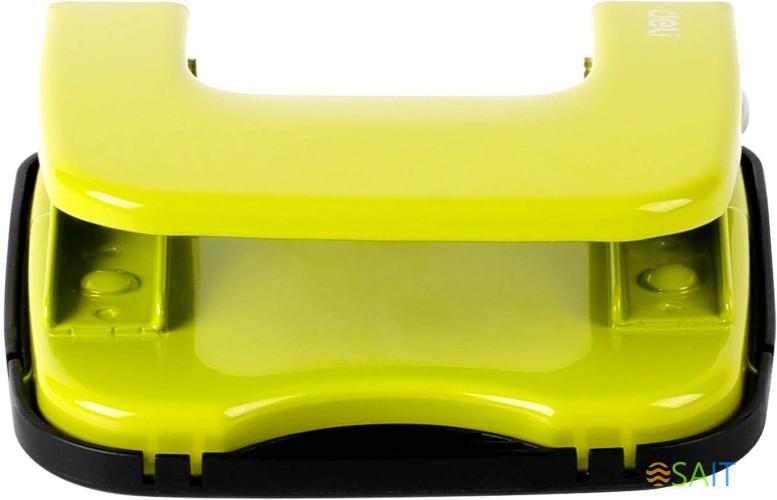 Дырокол Deli E0138 макс.:35лист. металл ассорти отв.:2 с линейкой