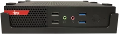 Неттоп IRU Office 310H4ATF slim Ryzen 5 PRO 5650GE (3.4) 16Gb SSD1Tb Vega 7 Free DOS GbitEth WiFi BT 90W черный (RUS) (2047346)