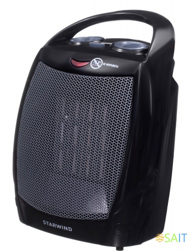 Тепловентилятор Starwind SHV2005 1600Вт черный/серый