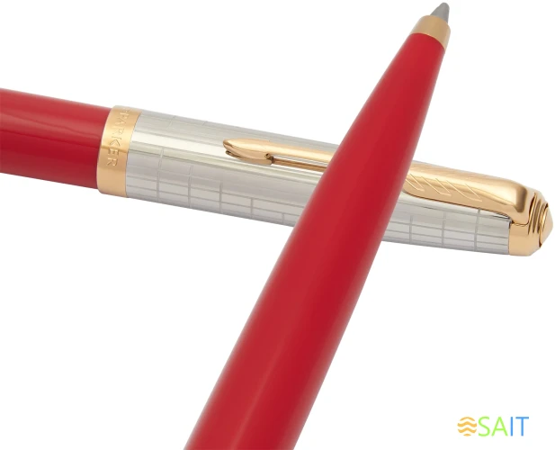 Ручка шариков. Parker 51 Premium (2169073) Red Rage GT M черн. черн. подар.кор.
