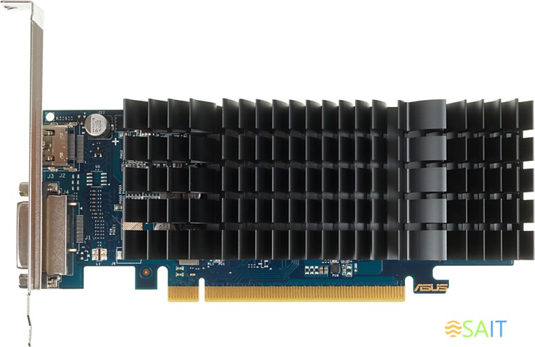 Видеокарта Asus PCI-E 3.0 GT1030-SL-2G-BRK NVIDIA GeForce GT 1030 2Gb 64bit GDDR5 1228/6008 DVIx1 HDMIx1 HDCP Ret low profile