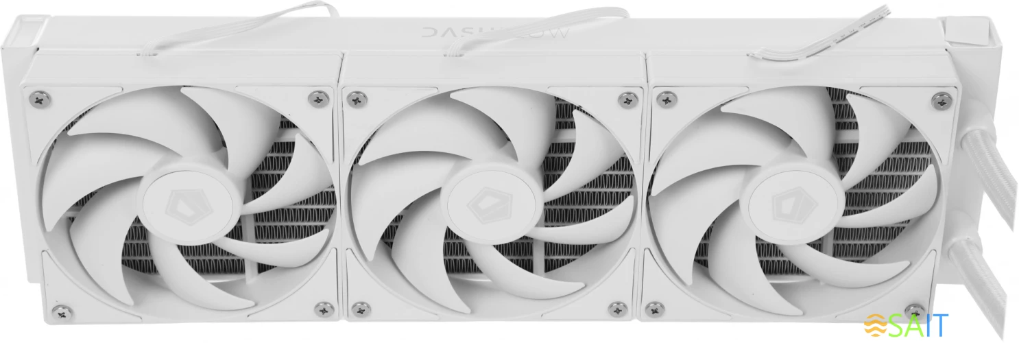 Система водяного охлаждения ID-Cooling Dashflow 360 XT Lite ARGB Soc-AM5/AM4/1151/1200/2066/1700 белый 4-pin 16-34dB Al+Cu 350W Ret (DASHFLOW 360 XT LITE WHITE)