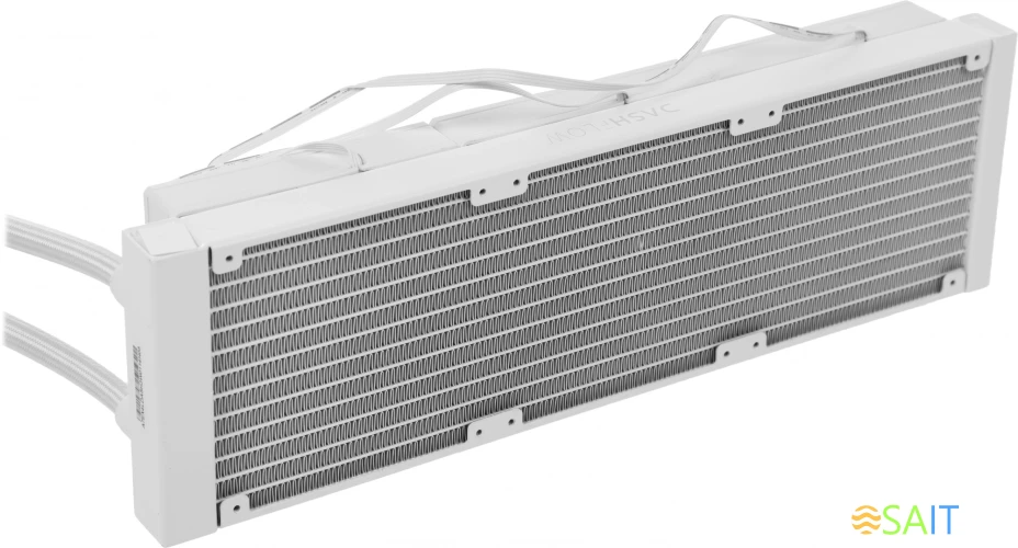 Система водяного охлаждения ID-Cooling Dashflow 360 XT Lite ARGB Soc-AM5/AM4/1151/1200/2066/1700 белый 4-pin 16-34dB Al+Cu 350W Ret (DASHFLOW 360 XT LITE WHITE)