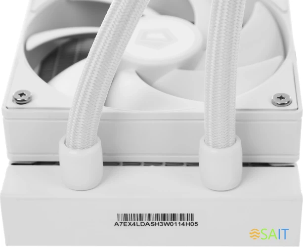 Система водяного охлаждения ID-Cooling Dashflow 360 XT Lite ARGB Soc-AM5/AM4/1151/1200/2066/1700 белый 4-pin 16-34dB Al+Cu 350W Ret (DASHFLOW 360 XT LITE WHITE)