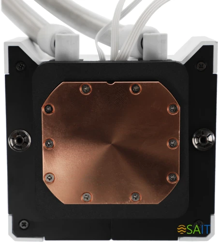 Система водяного охлаждения ID-Cooling Dashflow 360 XT Lite ARGB Soc-AM5/AM4/1151/1200/2066/1700 белый 4-pin 16-34dB Al+Cu 350W Ret (DASHFLOW 360 XT LITE WHITE)