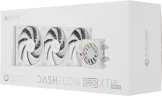 Система водяного охлаждения ID-Cooling Dashflow 360 XT Lite ARGB Soc-AM5/AM4/1151/1200/2066/1700 белый 4-pin 16-34dB Al+Cu 350W Ret (DASHFLOW 360 XT LITE WHITE)
