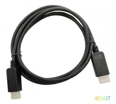Кабель 1.2v DisplayPort (m) DisplayPort (m) 2м черный