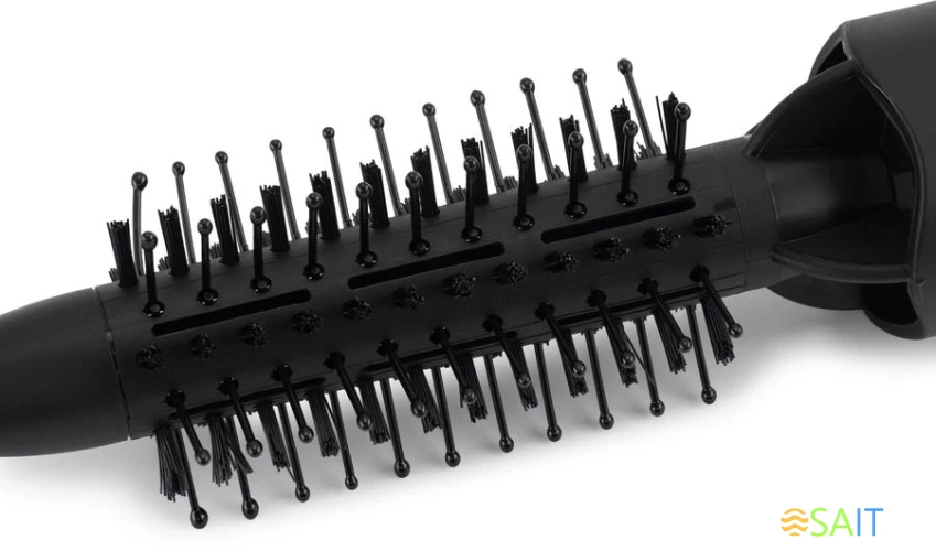 Фен-щетка Starwind SHP8502 1000Вт белый/фиолетовый