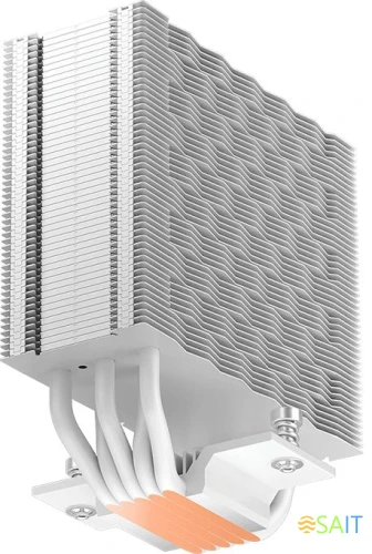 Устройство охлаждения(кулер) PcCooler RZ500 Soc-AM5/AM4/1200/1700/1851 белый 4-pin 32dB Al+Cu 250W Ret (RZ500-WHNWNX-GL)