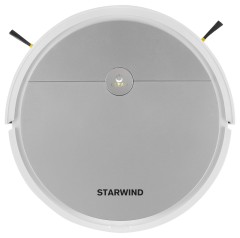 Пылесос-робот Starwind SRV4570 15Вт серебристый/белый