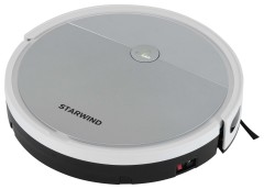 Пылесос-робот Starwind SRV4570 15Вт серебристый/белый