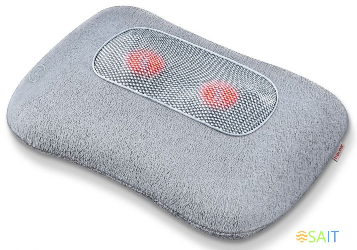 Массажная подушка Beurer MG145 12Вт серый