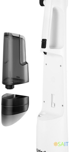 Швабра паровая Kitfort КТ-1021 1630Вт белый/черный