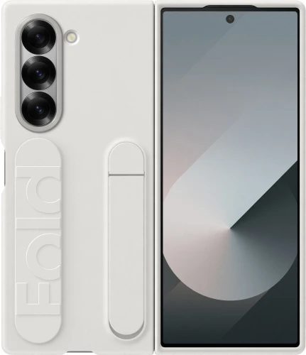 Чехол (клип-кейс) Samsung для Samsung Galaxy Z Fold6 Silicone Case Silicone Case Fold 6 (F956) белый (EF-MF956TWEGRU)