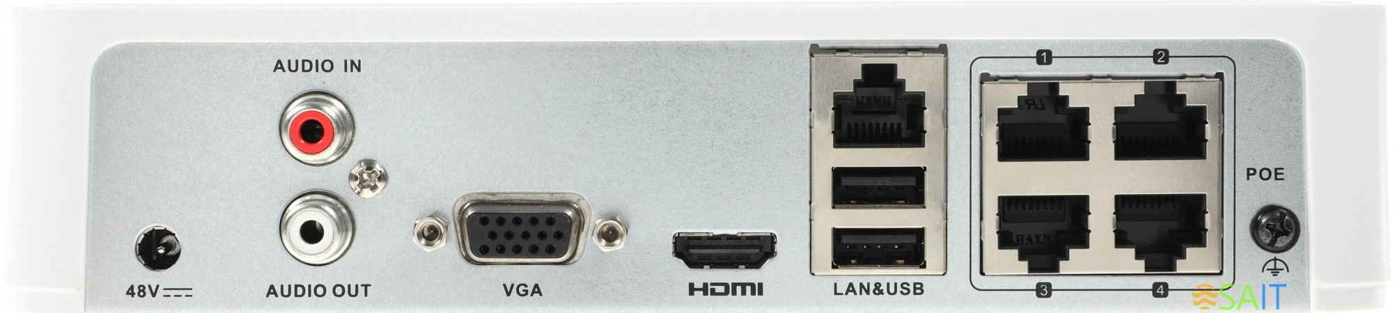 Видеорегистратор HiWatch DS-N204P(C)