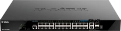 Коммутатор D-Link DGS-1520-28MP/A1A (L3) 24x1Гбит/с 2x10Гбит/с 4x2.5Гбит/с 2SFP+ 24PoE+ 370W управляемый