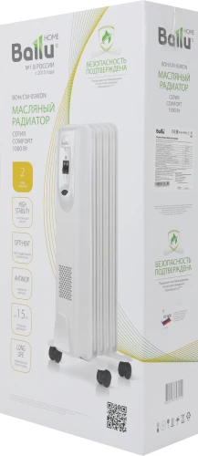 Радиатор масляный Ballu Comfort BOH/CM-05WDN 1000Вт белый/черный