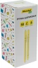 Ручка шариков. Silwerhof Eco желтый/синий d=1мм син. черн. сменный стержень стреловидный пиш. наконечник линия 0.7мм шестигр. без инд. Маркировки