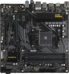 Материнская плата Gigabyte B550M DS3H AC R2 Soc-AM4 AMD B550 4xDDR4 mATX AC`97 8ch(7.1) GbLAN RAID+HDMI+DP
