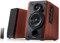 Колонки Edifier R1700BT 2.0 коричневый 66Вт BT