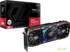 Видеокарта Asrock PCI-E 4.0 RX7900XTX TC 24GO AMD Radeon RX 7900XTX 24Gb 384bit GDDR6 2510/20000 HDMIx1 DPx3 HDCP Ret