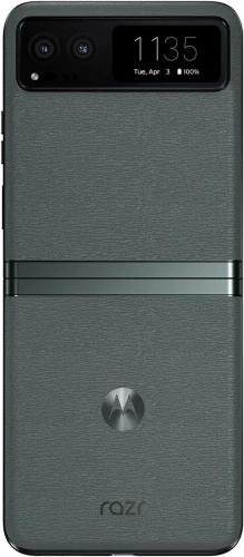 Смартфон Motorola XT2323-1 Razr 40 5G 256Gb 8Gb зеленый раскладной 3G 4G 1Sim 6.9" 1080x2640 Android 13 64Mpix 802.11 a/b/g/n/ac/ax NFC GPS GSM900/1800 GSM1900 Protect