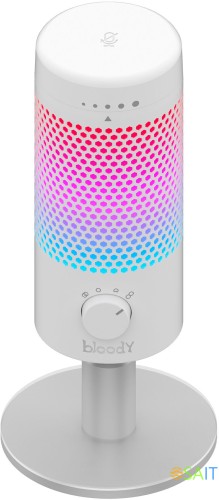 Микрофон проводной A4Tech Bloody GM50 Pro 2.5м белый