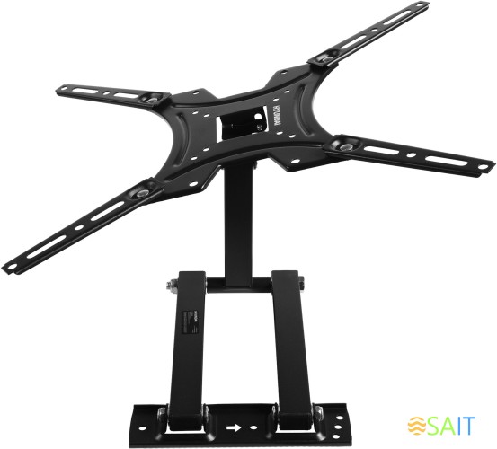 Кронштейн для телевизора Hyundai GL-N3 черный 20"-65" макс.25кг настенный поворотно-выдвижной и наклонный