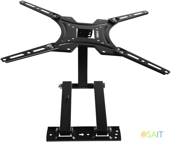 Кронштейн для телевизора Hyundai GL-N3 черный 20"-65" макс.25кг настенный поворотно-выдвижной и наклонный