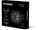 Кронштейн для телевизора Hyundai GL-N3 черный 20"-65" макс.25кг настенный поворотно-выдвижной и наклонный