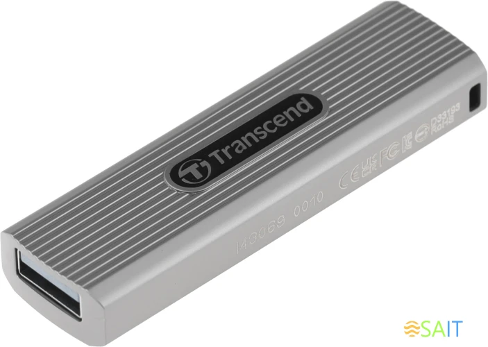 Накопитель SSD Transcend USB 3.1 2TB TS2TESD320A ESD320A 1.8" серый