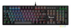 Клавиатура A4Tech Bloody B820R Dual Color механическая черный/серый USB for gamer LED (B820R GREY (BLUE SWITCH))