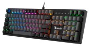 Клавиатура A4Tech Bloody B820R Dual Color механическая черный/серый USB for gamer LED (B820R GREY (BLUE SWITCH))