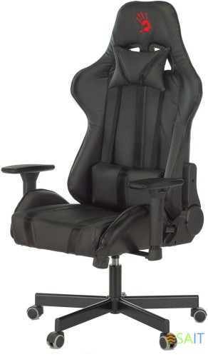 Кресло игровое A4Tech Bloody GC-600 черный эко.кожа крестов. металл